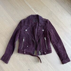 Blank NYC Suede Moto Jacket